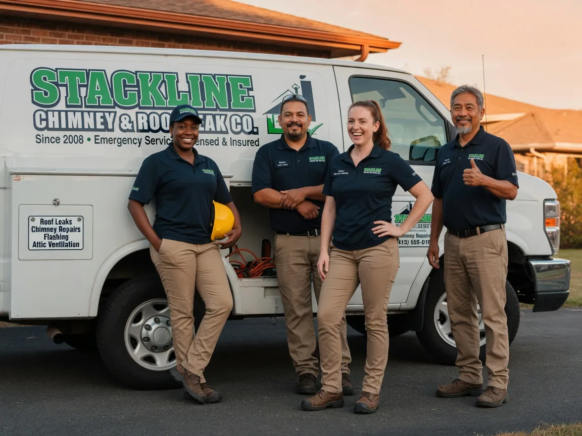 Chimney flashing repair company in Jackson, PA